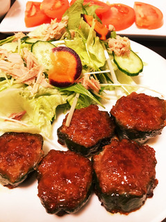 簡単ピーマンの肉詰め-レシピのメイン写真