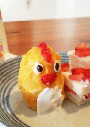 一歳バースデー♡そらジローケーキ-レシピのメイン写真