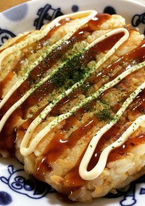 ご飯でお好み焼き風-レシピのメイン写真