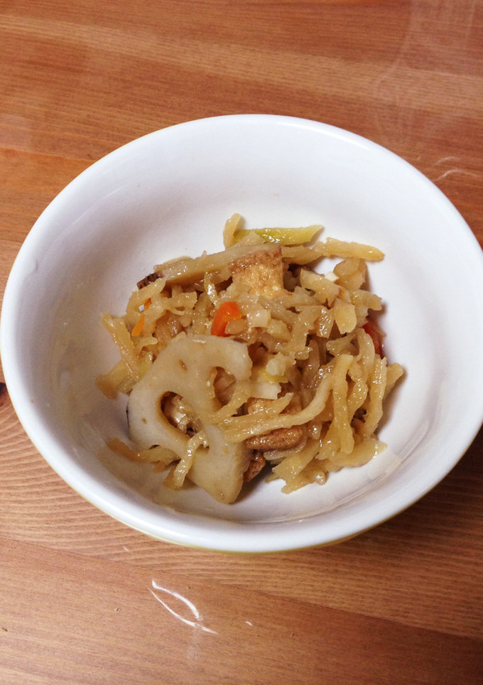 切干大根と厚揚げの炒め煮-レシピのメイン写真