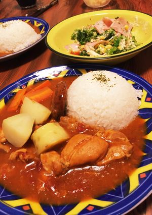 簡単!トマトチキンカレー-レシピのメイン写真