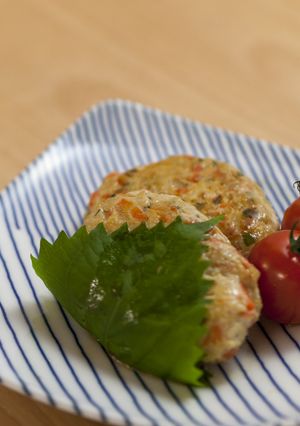大葉のヘルシーつくね-レシピのメイン写真