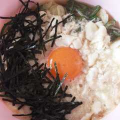 รูปของ とろ玉お月見うどん（とろろ）