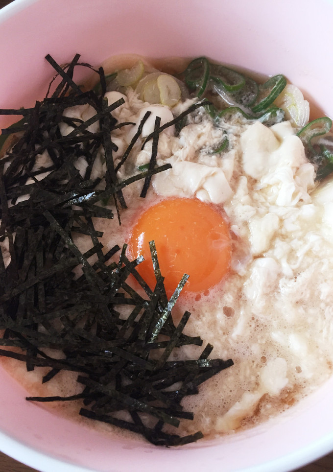 とろ玉お月見うどん（とろろ）-レシピのメイン写真