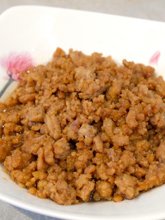 肉そぼろ♡濃い目の味付けでご飯がすすむ!-レシピのメイン写真