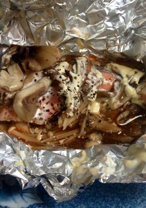 簡単！美味しい！鮭のホイル焼き◎-レシピのメイン写真
