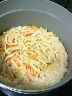 しょうがの炊き込みご飯-レシピのメイン写真