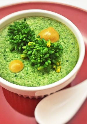 簡単・可愛い＊菜の花フラン＊-レシピのメイン写真