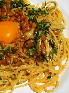 うま~っ☆チャチャッと納豆スパゲティ-レシピのメイン写真