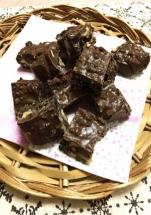 ＊オレオ de 簡単☆チョコバー♪ ＊-レシピのメイン写真