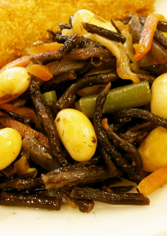 南房総市給食◆大豆の磯煮-レシピのメイン写真