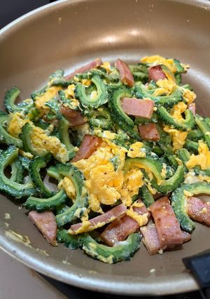 豆腐なし。ゴーヤチャンプル-レシピのメイン写真
