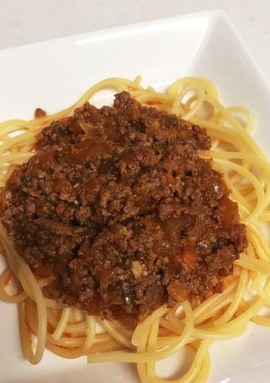 ♪簡単ミートソーススパゲッティ♪-レシピのメイン写真