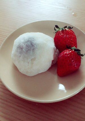 大きなWいちご大福-レシピのメイン写真