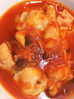 ☆超簡単手羽元のトマト煮☆-レシピのメイン写真