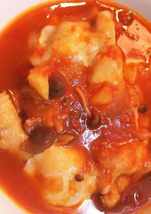 ☆超簡単手羽元のﾄﾏﾄ煮☆-レシピのメイン写真