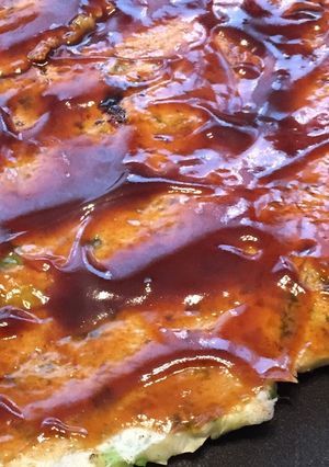 ソースも手作り。お好み焼き大量生産-レシピのメイン写真