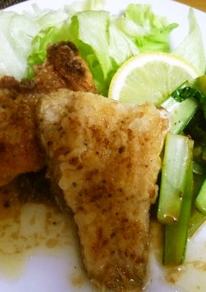 白身魚の【ムニエル】＆【ソテーソース】-レシピのメイン写真