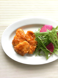 鶏胸肉の甘酸っぱ焼き。-レシピのメイン写真