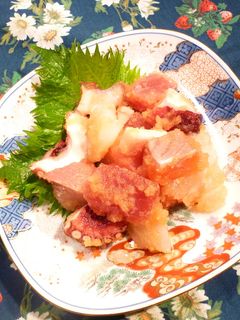 おさしみの辛子明太子あえ☆-レシピのメイン写真