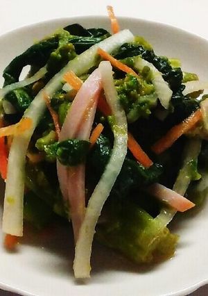 春☆菜の花からし酢味噌♪-レシピのメイン写真