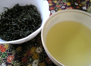 手作り☆緑茶　　電子レンジでお茶作り-レシピのメイン写真
