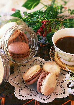 ラム酒香る♡大人のショコラマカロン-レシピのメイン写真