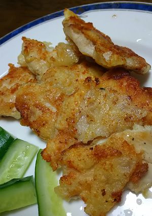 ササミの粉チーズ焼き-レシピのメイン写真