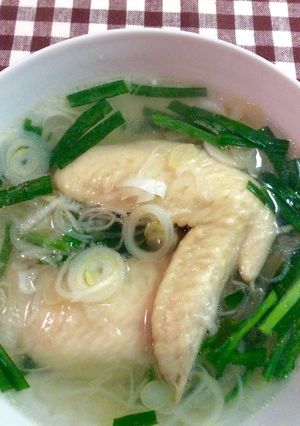 プルプル♪鶏手羽先のスープ 簡単！-レシピのメイン写真