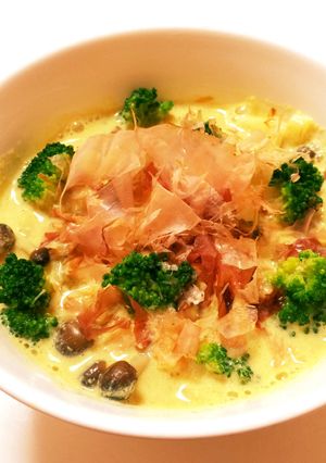 和風☆カレー豆乳うどん-レシピのメイン写真