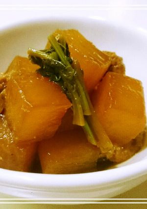 大根の味噌ジンジャー煮：お弁当野菜おかず-レシピのメイン写真