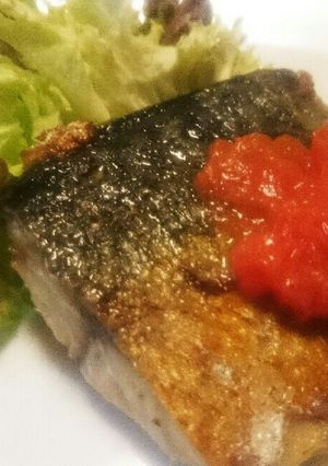 美味しい！さばのムニエル☆焼きトマト添え-レシピのメイン写真