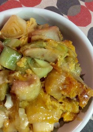 長ネギトロトロ親子丼-レシピのメイン写真