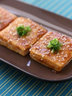 ご飯がすすむ♪豆腐の蒲焼き風-レシピのメイン写真