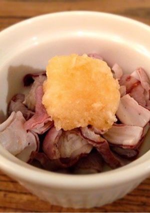 ヤリイカの皮ポン酢-レシピのメイン写真