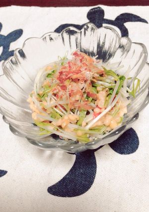 ネバネバ♡納豆サラダ-レシピのメイン写真