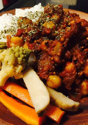 簡単ソイミートと豆のカレー☆vegan-レシピのメイン写真