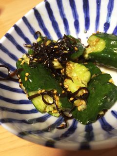 簡単副菜!きゅうりの塩昆布和え-レシピのメイン写真