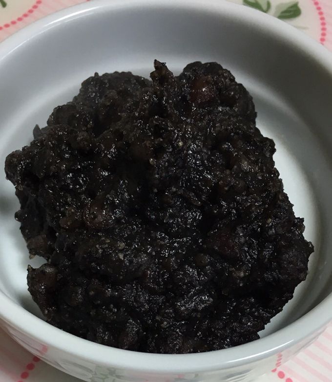 材料2つ混ぜるだけの黒ごまあんこ by beast06 【クックパッド】 簡単