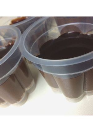 アイスで簡単チョコムースプリン-レシピのメイン写真