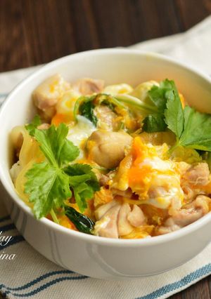 らくらく親子丼-レシピのメイン写真
