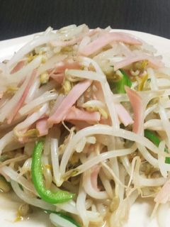 とっても簡単♪もやしとハムの中華炒め-レシピのメイン写真