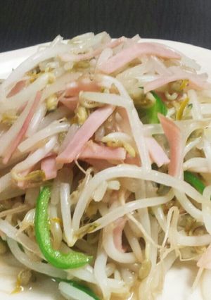 とっても簡単♪もやしとハムの中華炒め-レシピのメイン写真