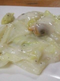 簡単!あさりと白菜のとろとミルク煮♪-レシピのメイン写真