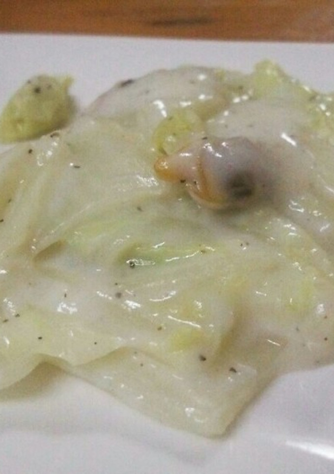 簡単！あさりと白菜のとろとミルク煮♪-レシピのメイン写真