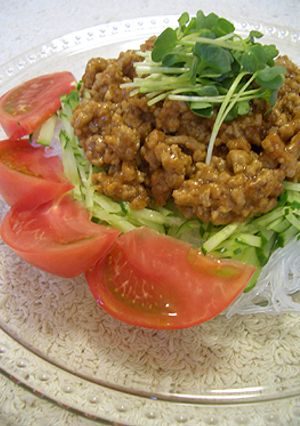 ジャージャー春雨-レシピのメイン写真