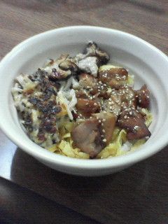 照り焼き丼+きのこ!!-レシピのメイン写真