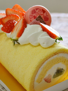 ロールケーキ-レシピのメイン写真