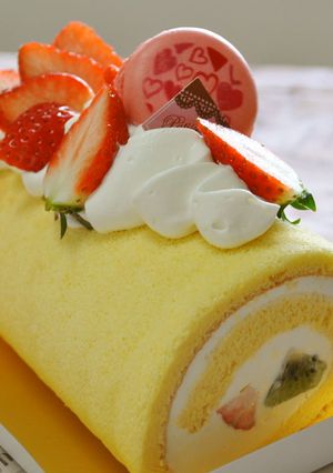 ロールケーキ-レシピのメイン写真