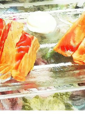 炙りサーモン漬け～バターの香りを添えて✨-レシピのメイン写真